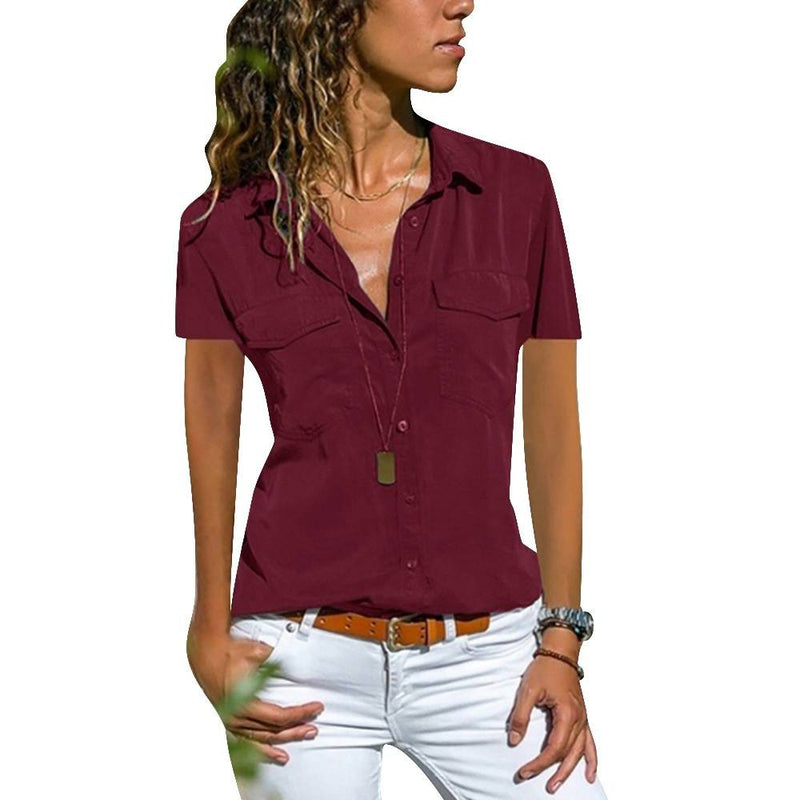 Camisas básicas para mulheres 2024 primavera verão coreia blusa casual roupas