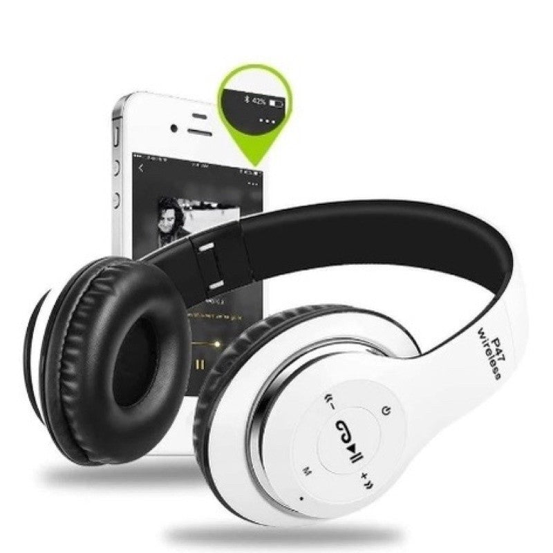 Fone De Ouvido Bluetooth P47 Wireless 5.0 Headphone Micro Sd