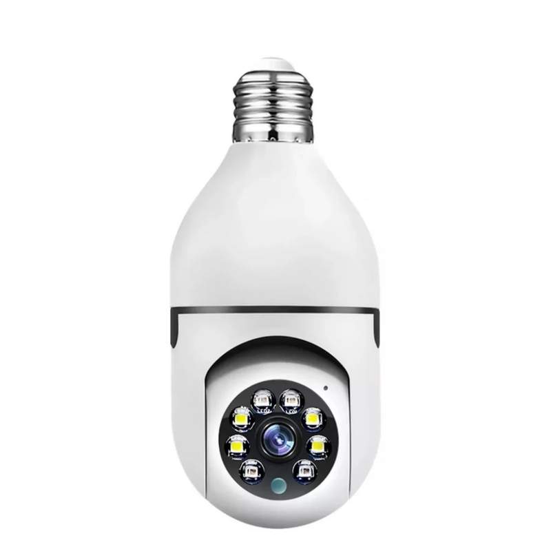 Câmera Ip Lâmpada Smart Wi-Fi Full Hd Visão Noturna Yoosee - Interna