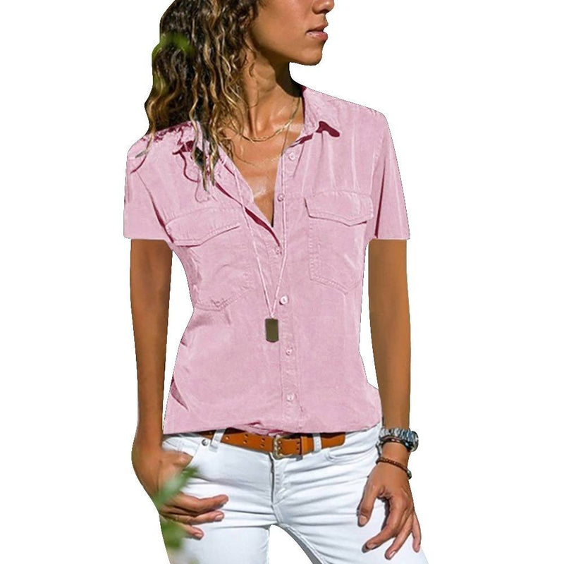 Camisas básicas para mulheres 2024 primavera verão coreia blusa casual roupas