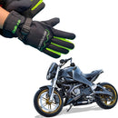 Par de Luvas Para Motoqueiro Com Antiderrapante - Luva unissex para Motociclistas