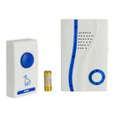 Campainha Sem Fio Wireless | Alcance 100m | Fácil Instalação | Volume Ajustável e Vários Toques | Uso Residencial ou Comercial