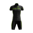 Conjunto Ciclismo Bretelle e Camisa Zíper Full GPX Neon Green