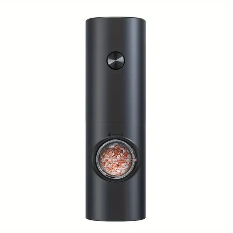 Moedor Elétrico Automático Sal e Pimenta | Ajuste de Moagem | Luz LED | Temperos Secos | Cozinha Gourmet
