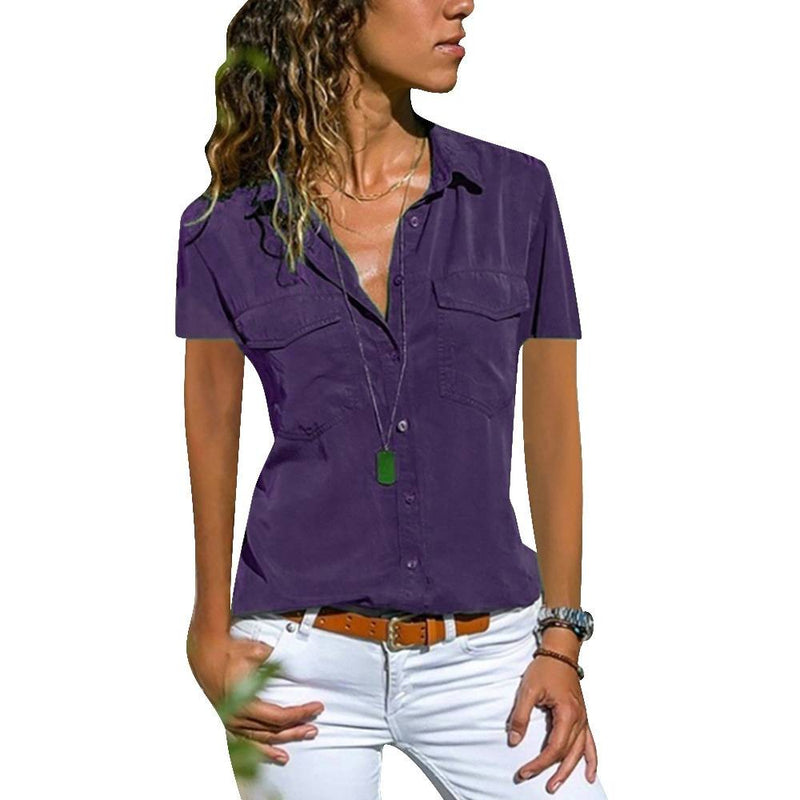 Camisas básicas para mulheres 2024 primavera verão coreia blusa casual roupas