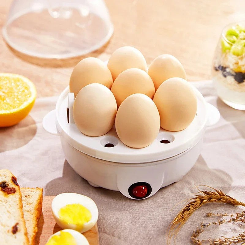 Mini Vaporizador 3 Andares – Cozinha Ovos, Pães e Legumes ao Mesmo Tempo