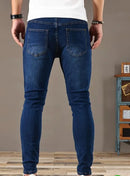 Calças Jeans Masculina Skinny Com Lycra Elastano Linha Premium