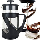 Cafeteira Prensa Francesa 800ml Vidro com Filtro Inox Manual Chá e Café - Cor Preto