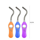 Acendedor Recarregável Flexível Multiuso – Sem Chama, Seguro e Prático para Velas, Churrasco e Mais!