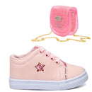 Combo Infantil Funfy Blogueirinha | Tênis + Bag Feminina | Estilo e Conforto Para Meninas | Várias Cores e Tamanhos