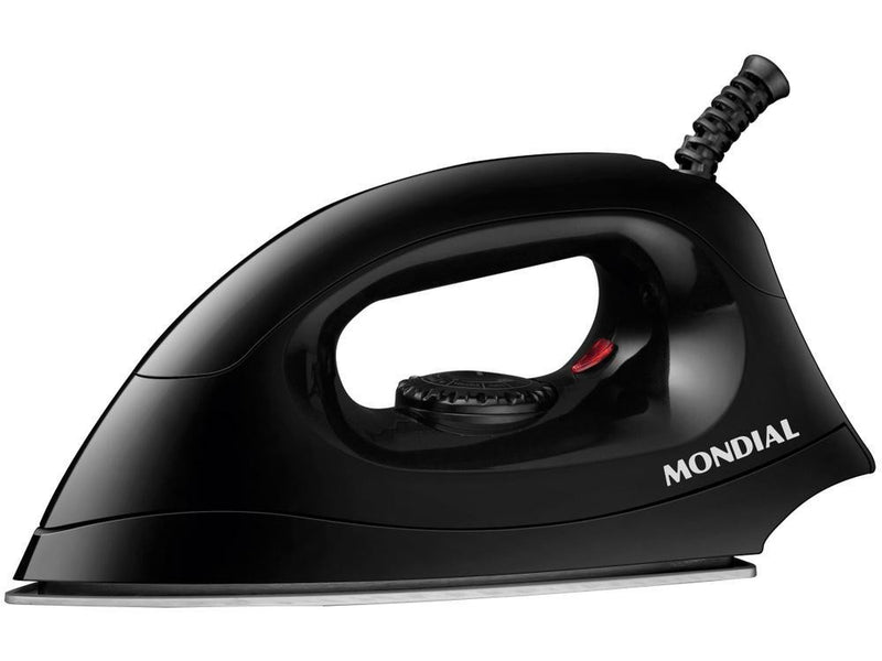 Ferro de Passar Roupa Mondial FSN-55-B a Seco 110V | Base Antiaderente, Leve e Potente 1200W