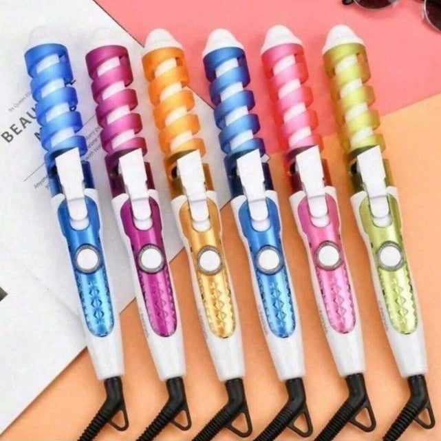Modelador de Cachos Cacheador de Cabelo Profissional Bivolt - Cachos Perfeitos Rápido - Cores Sortidas