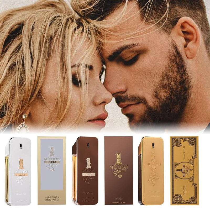 Perfume Masculino Luxo 100ml | Inspiração One Million | Alta Fixação, Elegância e Poder na Sua Fragrância!