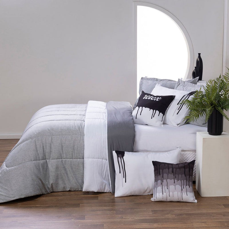 Kit Edredom Queen Linho Colorful 💫 4 Cores Sofisticadas | Conforto e Estilo para Seu Quarto!