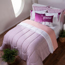 Kit Edredom Queen Linho Colorful 💫 4 Cores Sofisticadas | Conforto e Estilo para Seu Quarto!