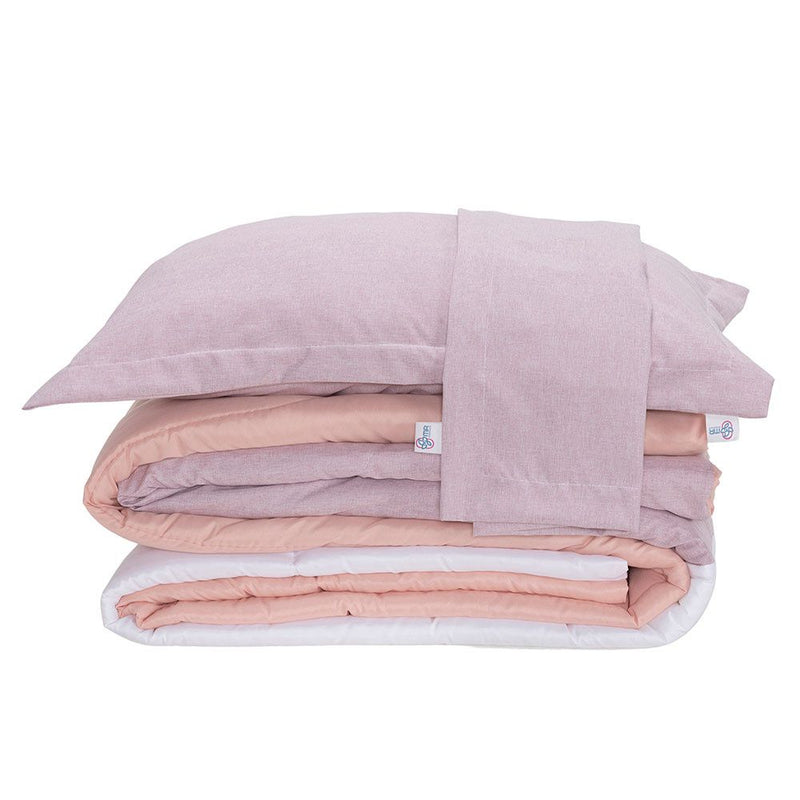 Kit Edredom Queen Linho Colorful 💫 4 Cores Sofisticadas | Conforto e Estilo para Seu Quarto!