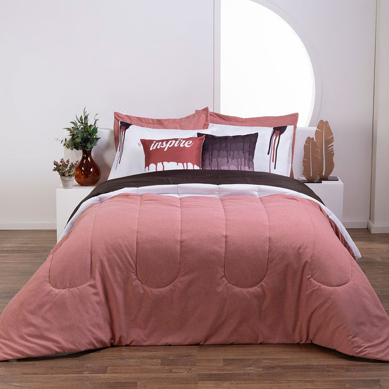 Kit Edredom Queen Linho Colorful 💫 4 Cores Sofisticadas | Conforto e Estilo para Seu Quarto!