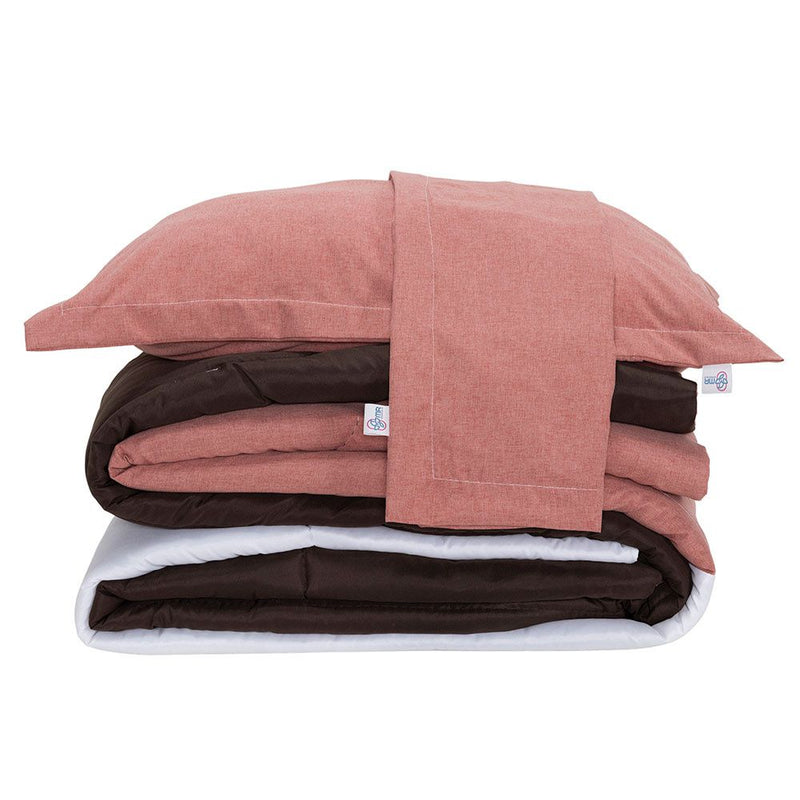 Kit Edredom Queen Linho Colorful 💫 4 Cores Sofisticadas | Conforto e Estilo para Seu Quarto!