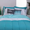 Kit Edredom Queen Linho Colorful Verde | Conforto, Elegância e Estilo para Seu Quarto!