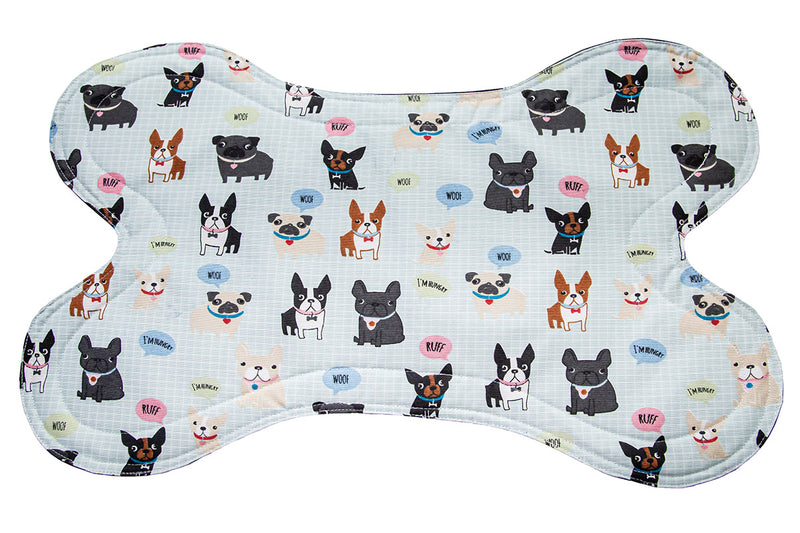 Kit Enxoval Cachorro GG Luppet Azul Impermeável Completo 6 Peças