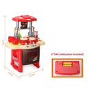 Cozinha Infantil Completa com Som, Luz e Acessórios