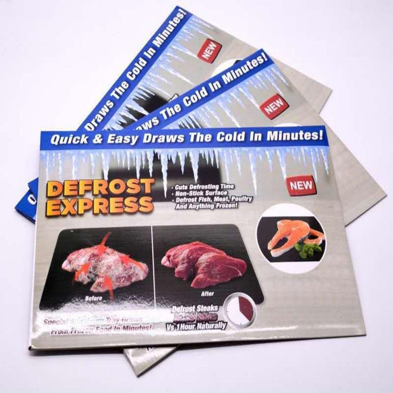 Tábua Descongelante Rápida para Carne e Alimentos - Cozinha