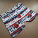 Kit com 3 Cuecas Boxer Adulto