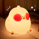 Luminária Infantil Abajur LED Siliconado Galinha AKL-L006