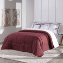 Kit Coberdrom Soft 05 Peças Queen - Vermelho Marsala
