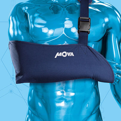 Tipoia Imobilizadora Mova – Suporte para Ombro, Braço e Clavícula | Tamanhos PP ao GG