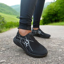 Tênis Esportivo Feminino Leve e Confortável - Preto/Cinza Tamanho: 38